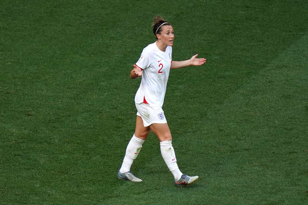 Lucy Bronze and her team-mates won’t take to the field