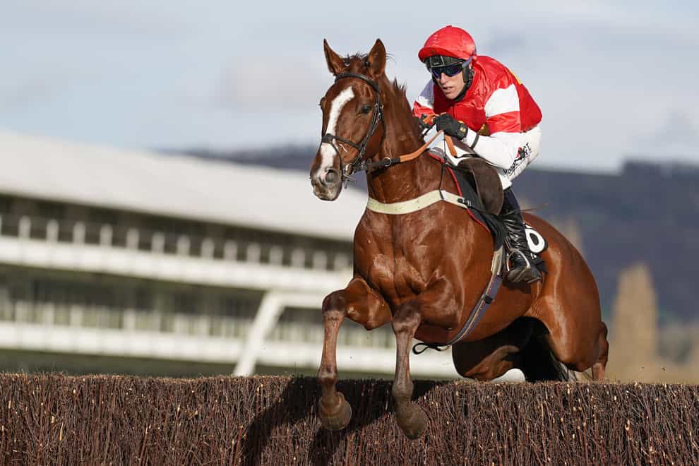 The Big Breakaway on his way to victory at Cheltenham