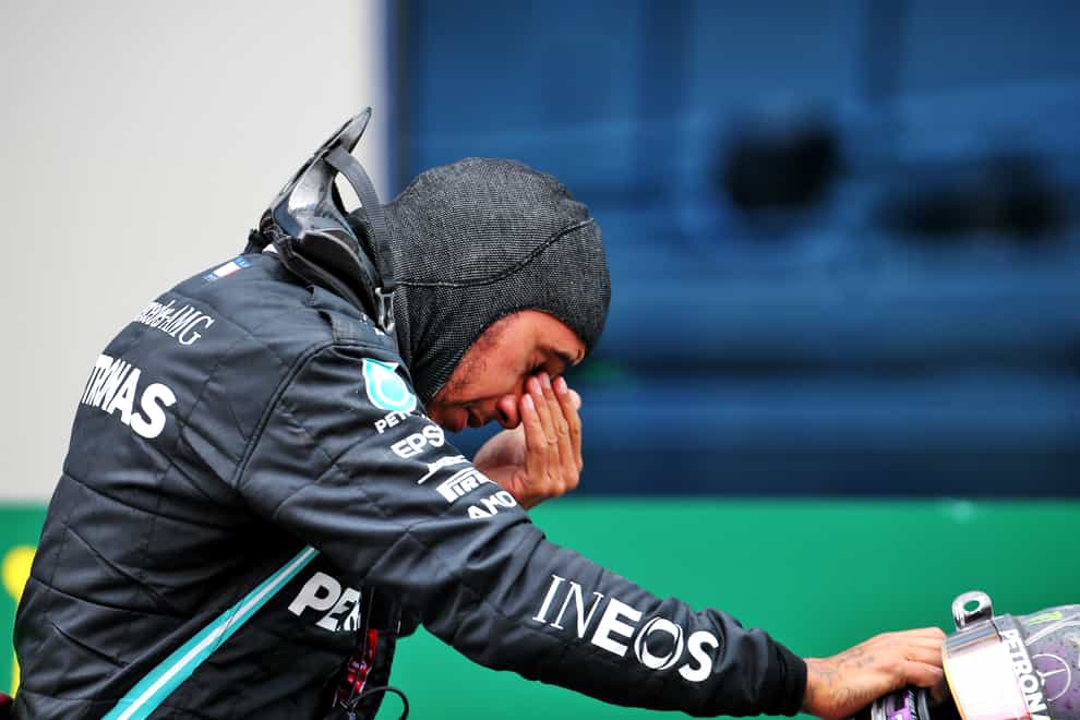 Lewis Hamilton clinched his seventh world championship title