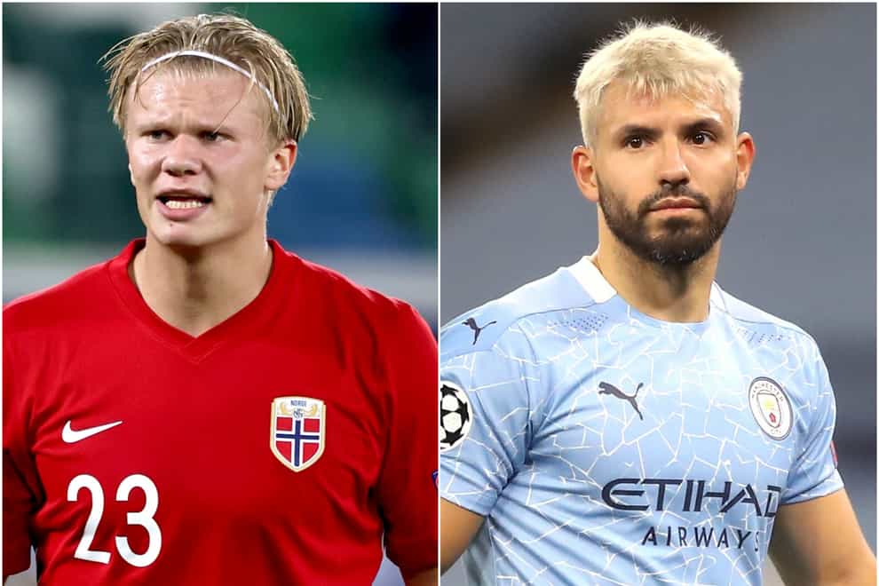<p>Erling Haaland and Sergio Aguero are among those in the news this morning</p>