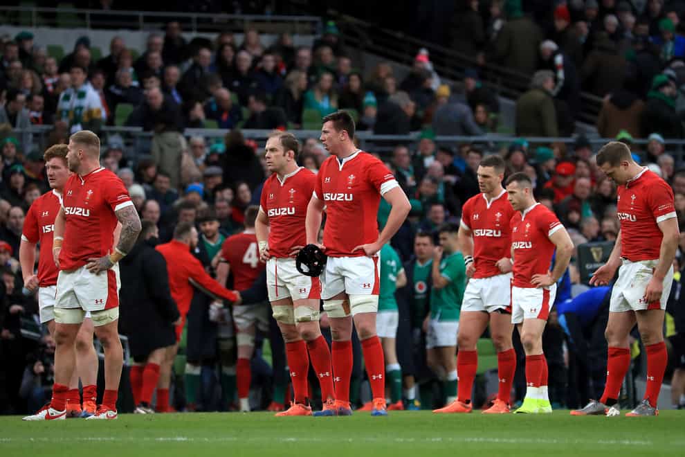 Wales have suffered six successive defeats
