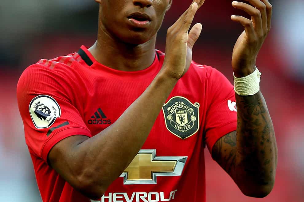 <p>Rashford has been praised for his work off the pitch during the pandemic</p>