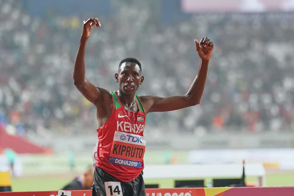 Kipruto could face as many as 20 years in prison if found guity