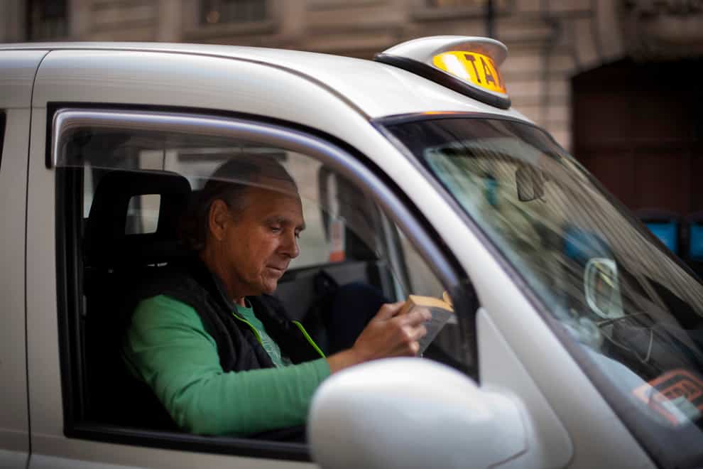 A London taxi driver