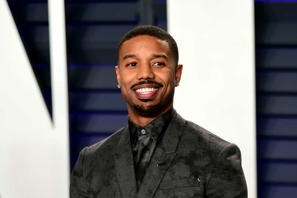 Michael B. Jordan attending the Vanity Fair Oscar Party held at the Wallis Annenberg Center for the Performing Arts in Beverly Hills, Los Angeles, California, USA.