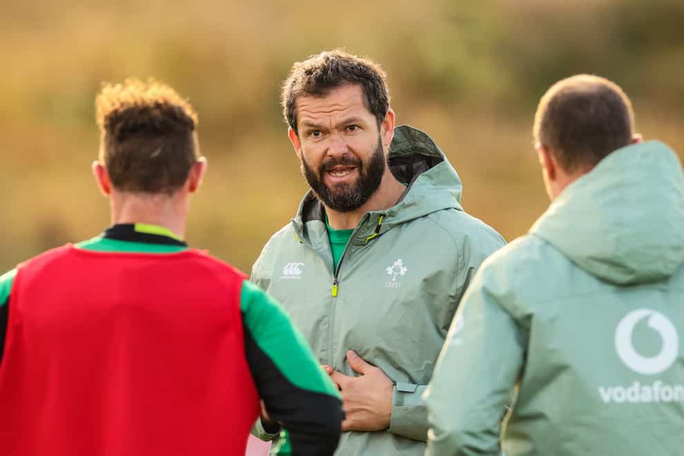 Ireland head coach Andy Farrell is preparing for a testing trip to Twickenham