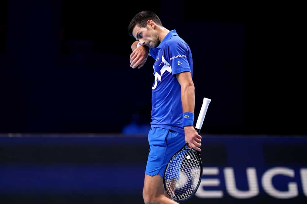 Novak Djokovic was well beaten by Daniil Medvedev