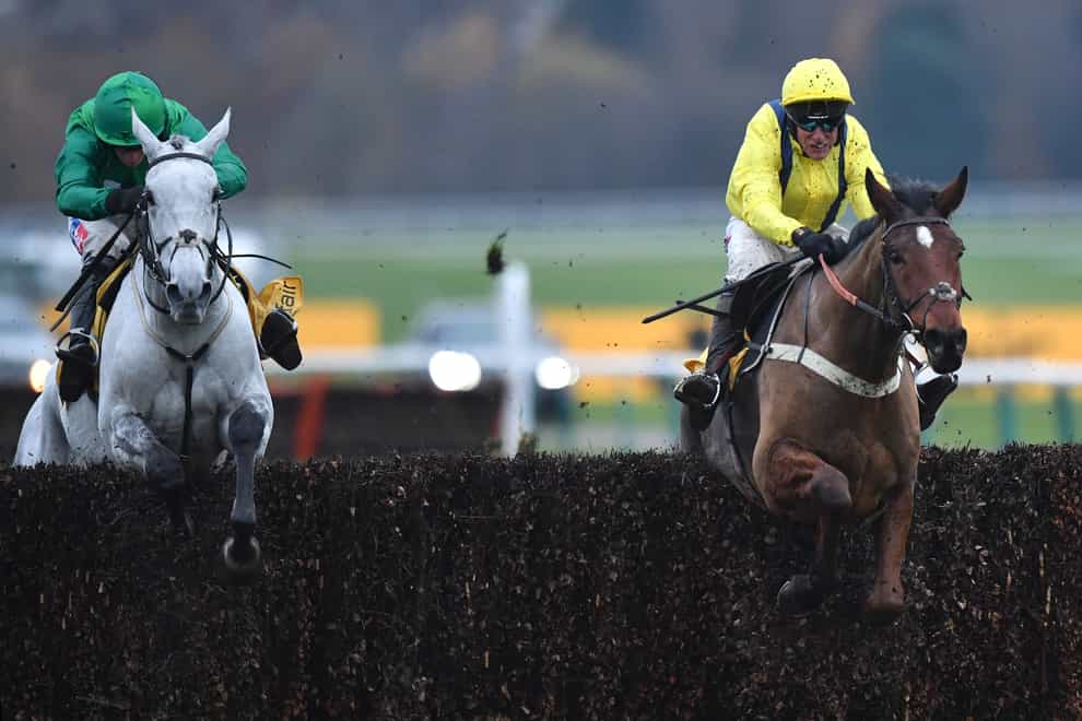 Lostintranslation (right) and Bristol De Mai will renew rivalry in the Betfair Chase at Haydock