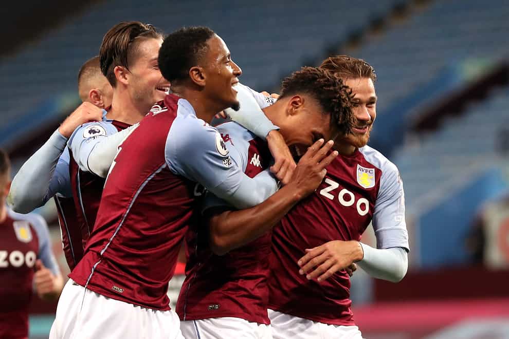 Jack Grealish, Ezri Konsa, Ollie Watkins and Matty Cash (left to right) have contributed to Aston Villa's success and their youth