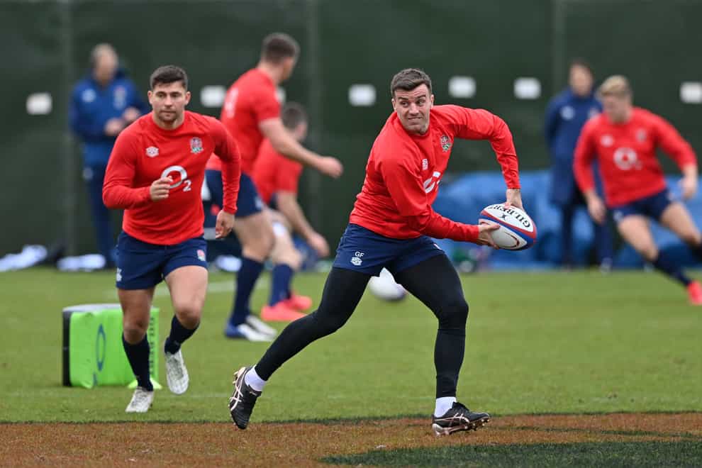 George Ford has been named on the bench against Ireland