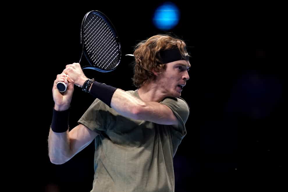 Andrey Rublev powered his way to victory over Dominic Thiem