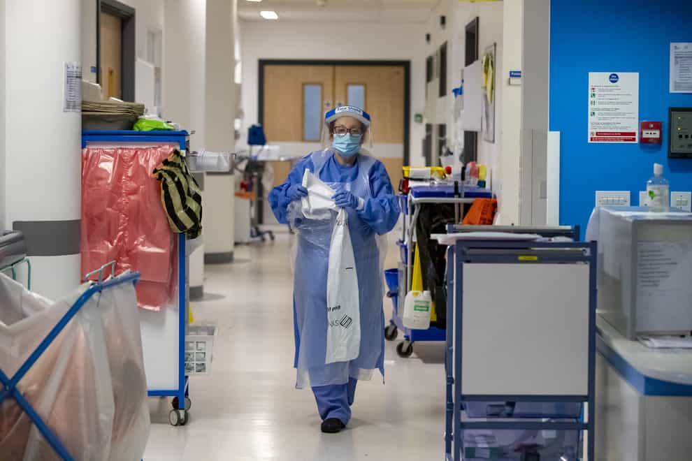 Hospital workers during coronavirus pandemic