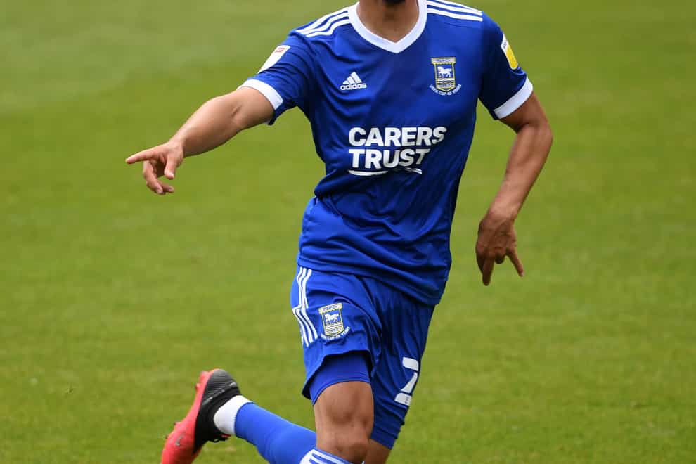 Ipswich are without the suspended Andre Dozzell this weekend