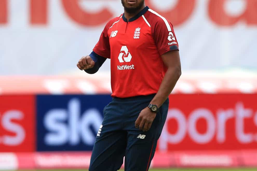 England bowler Chris Jordan, pictured, could break Stuart Broad's record for T20 wickets