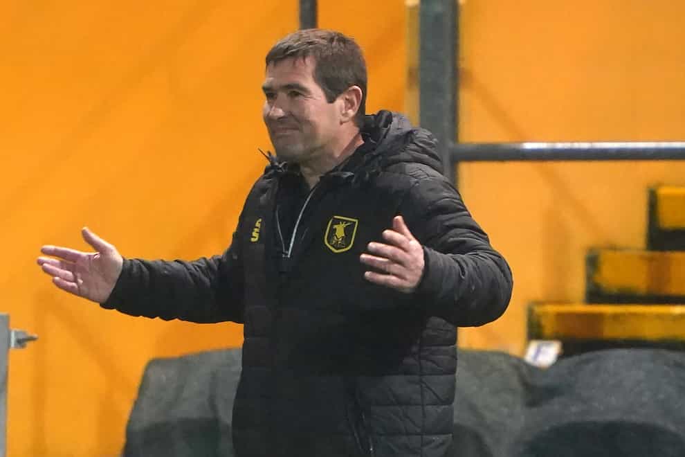 Mansfield manager Nigel Clough was delighted with his team despite the late equaliser