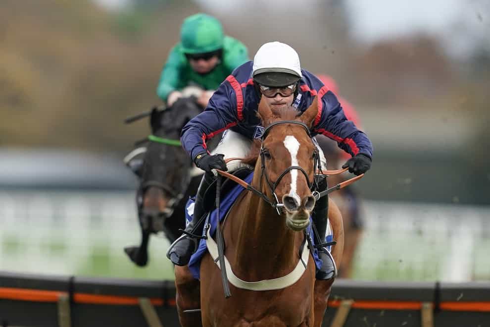 Song For Some won the Coral Hurdle at Ascot