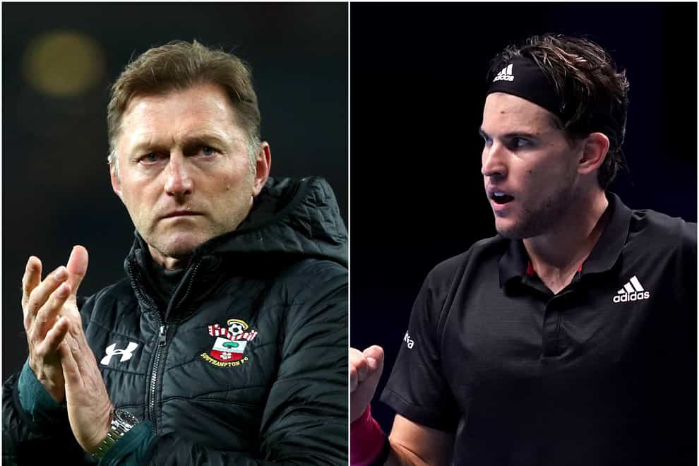 Austrian duo Ralph Hasenhuttl and Dominic Thiem are both competing against a number of elite rivals in their respective sports