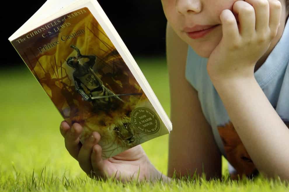 A child reading