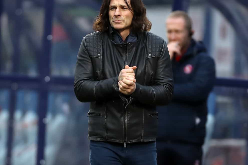 Wycombe manager Gareth Ainsworth made a return to the touchline on Saturday after injury