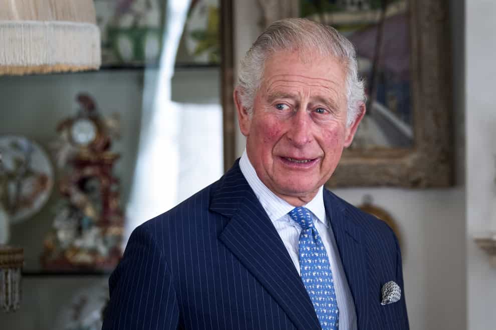 <p>Charles praised the efforts of television production workers&nbsp;</p>