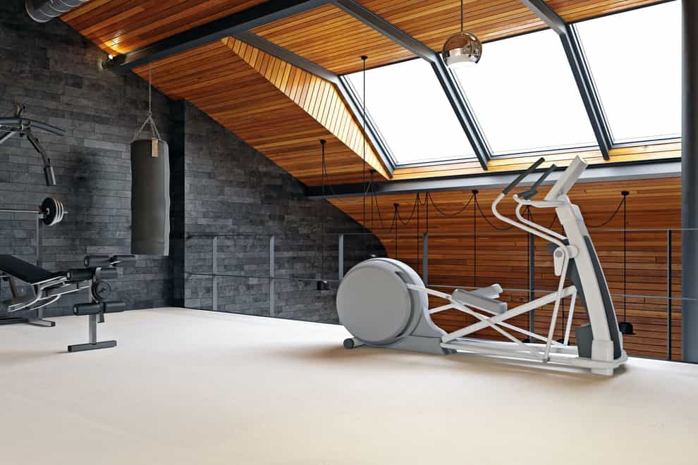 Attic gym (WeMakeGyms/PA)