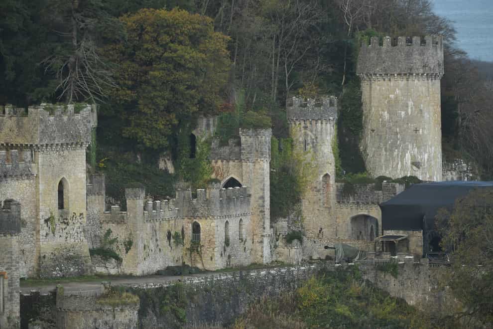 The location for I'm A Celebrity, Gwrych Castle in Abergele, North Wales
