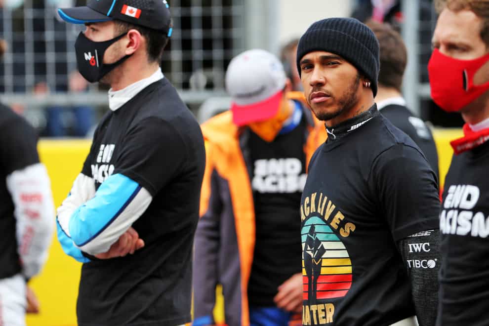 Lewis Hamilton has been praised for speaking out on human rights