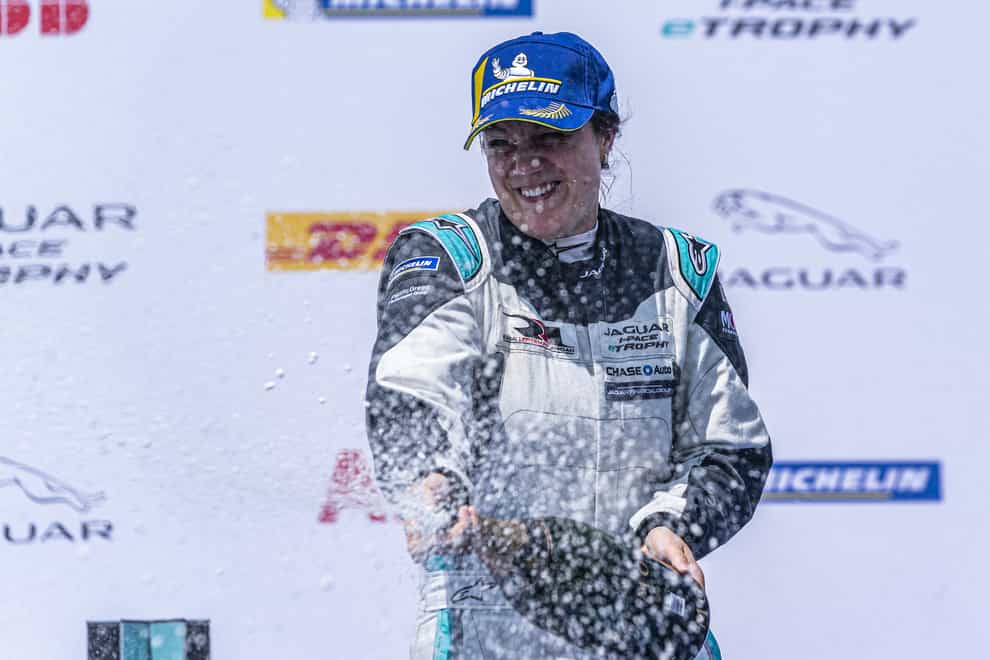 <p>Katherine Legge is hoping the next generation of female drivers will keep pushing the sport&nbsp;</p>