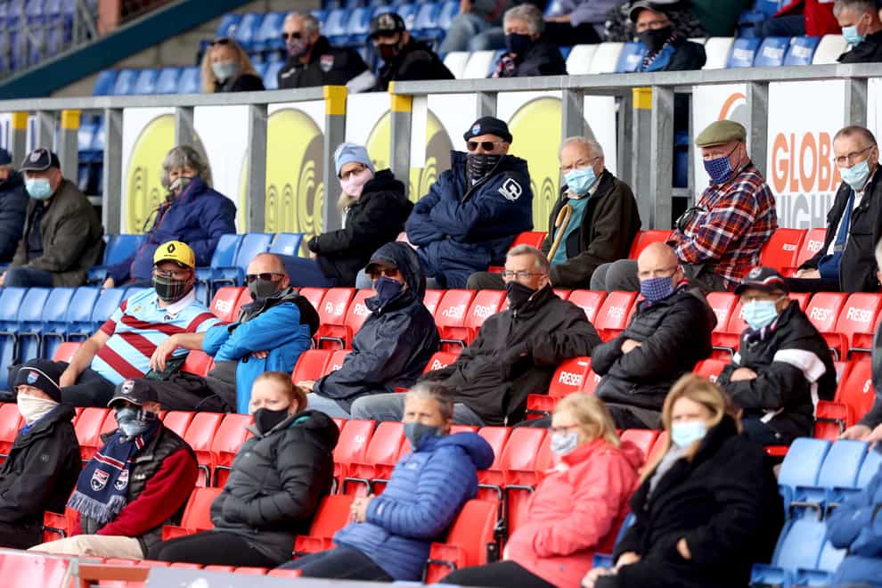 The return of fans remains a contentious issue in Scotland