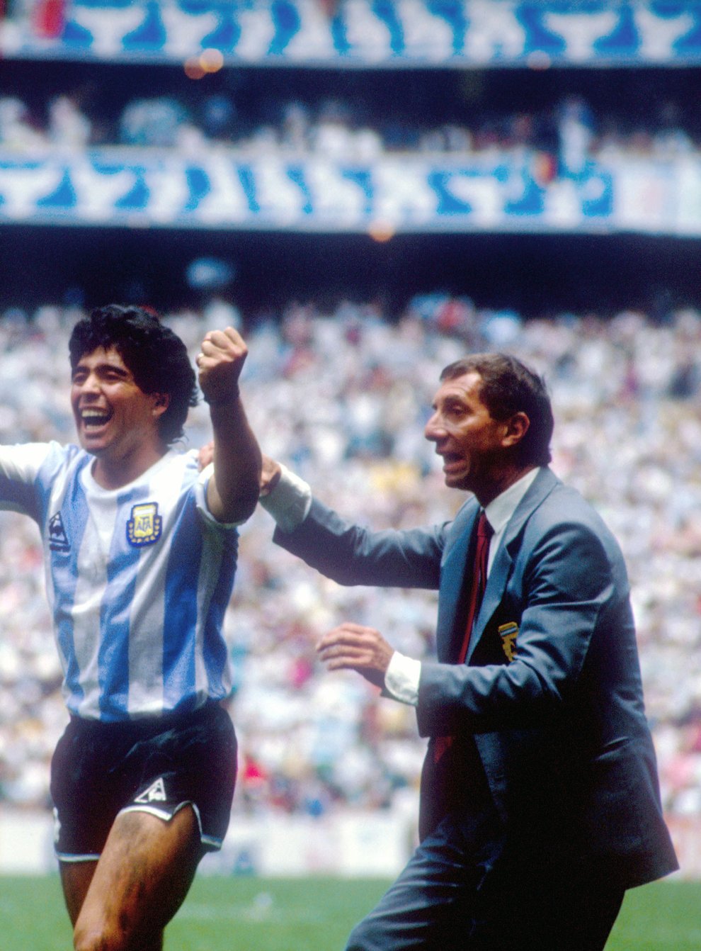 <p>Maradona is widely regarded as one of the greatest players of all time</p>
