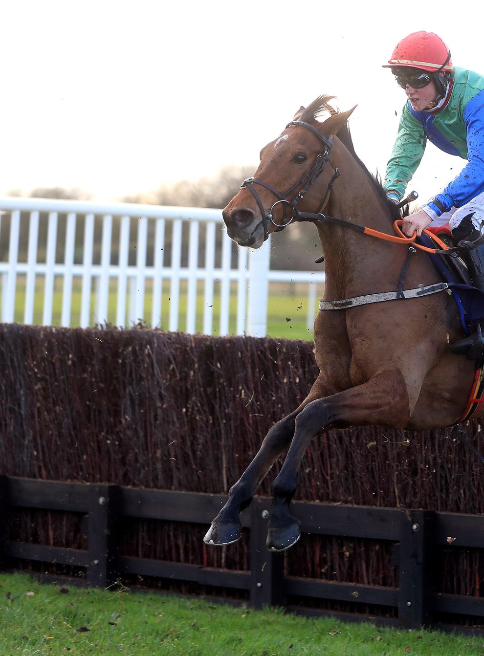 Born By The Sea on his way to victory at Wetherby