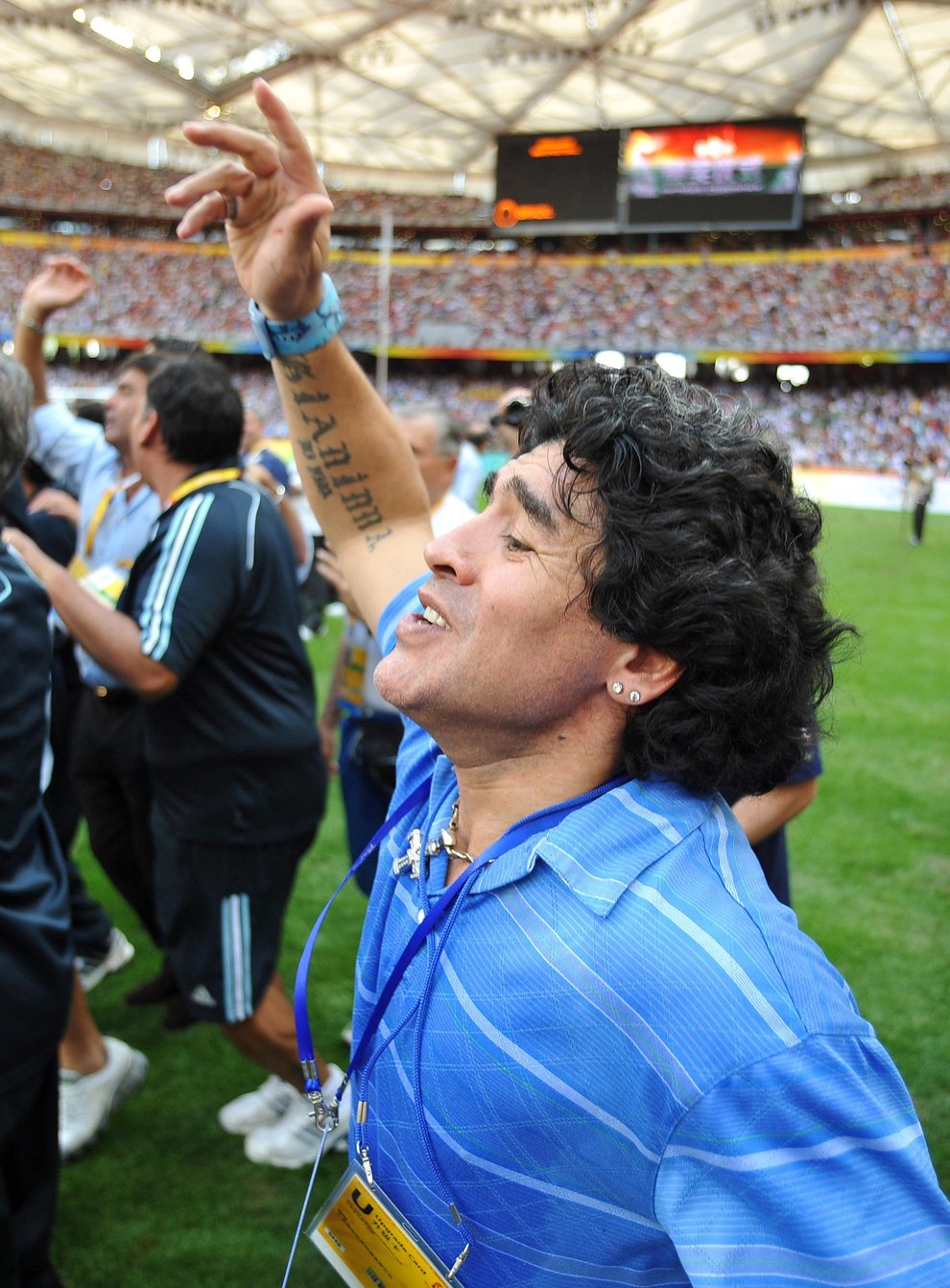 Diego Maradona has died (PA)