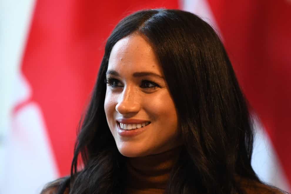The Duchess of Sussex has raised questions about the state of society where individuals are at odds over "whether an election has been won or lost". Daniel Leal-Olivas/PA Wire