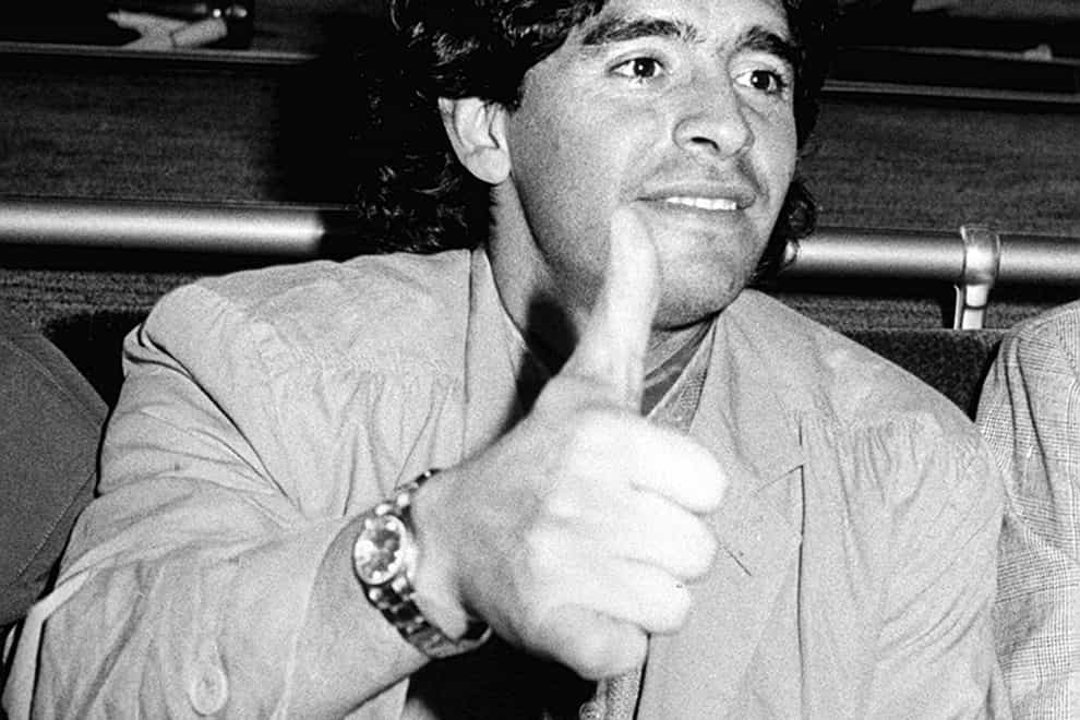 Diego Maradona in 1989