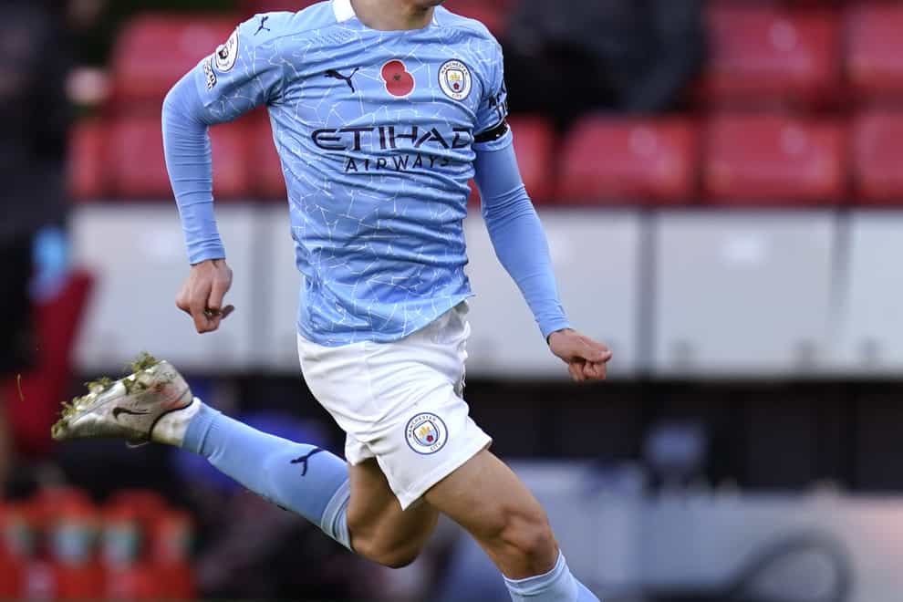 Phil Foden hopes to weigh in with more goals for Manchester City