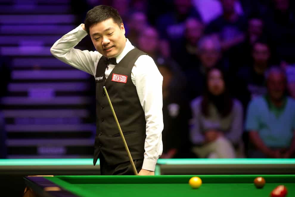 Ding Junhui has refused to rule out withdrawing from the UK Championship if fans return