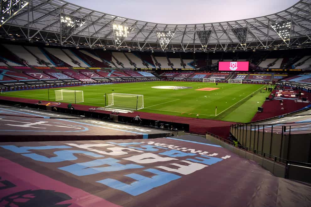 The London Stadium will be the first venue to welcome fans for a Premier League since March when West Ham take on Manchester United on December 5