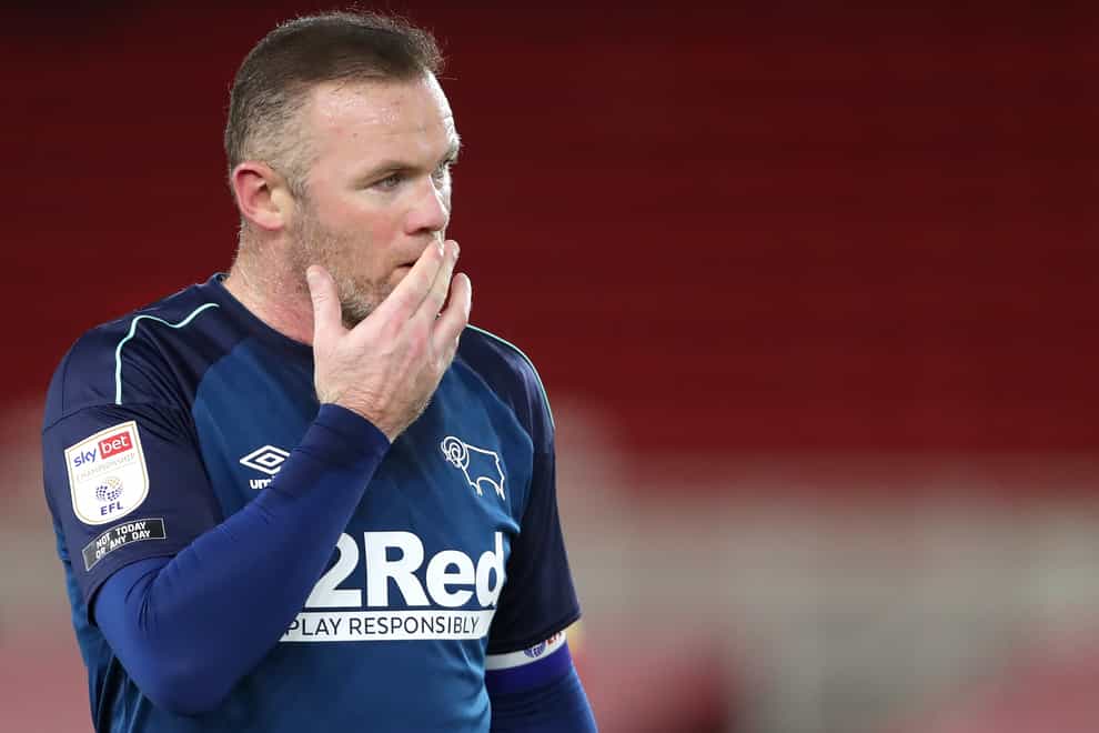 <p>Rooney will bid to turn around Derby’s poor run of form</p>