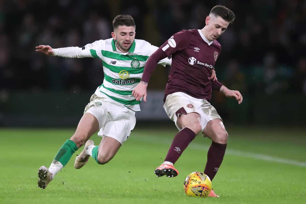 Hearts’ Jamie Walker (right) expecting tough test at Alloa