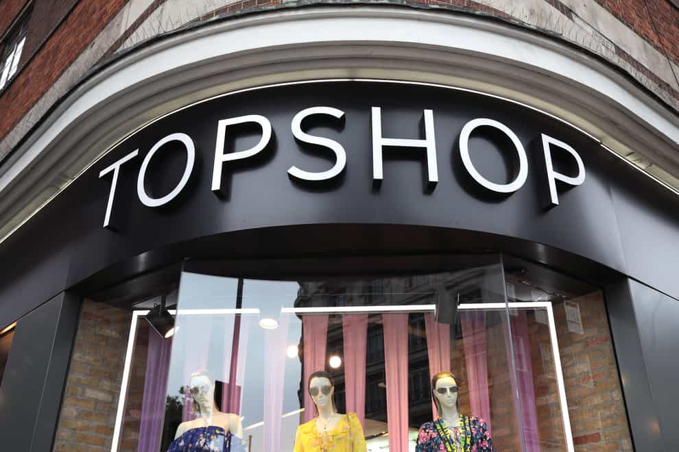The Topshop store in London's Oxford Street