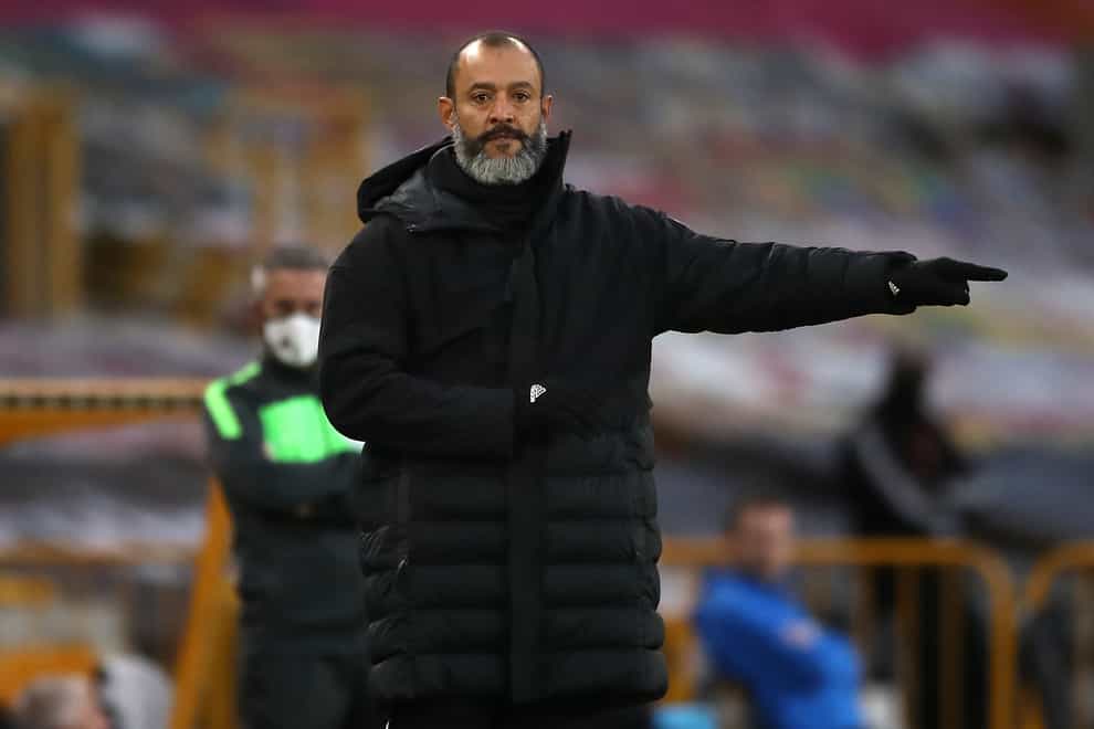 Nuno Espirito Santo dismissed suggestions Wolves have an advantage over Arsenal