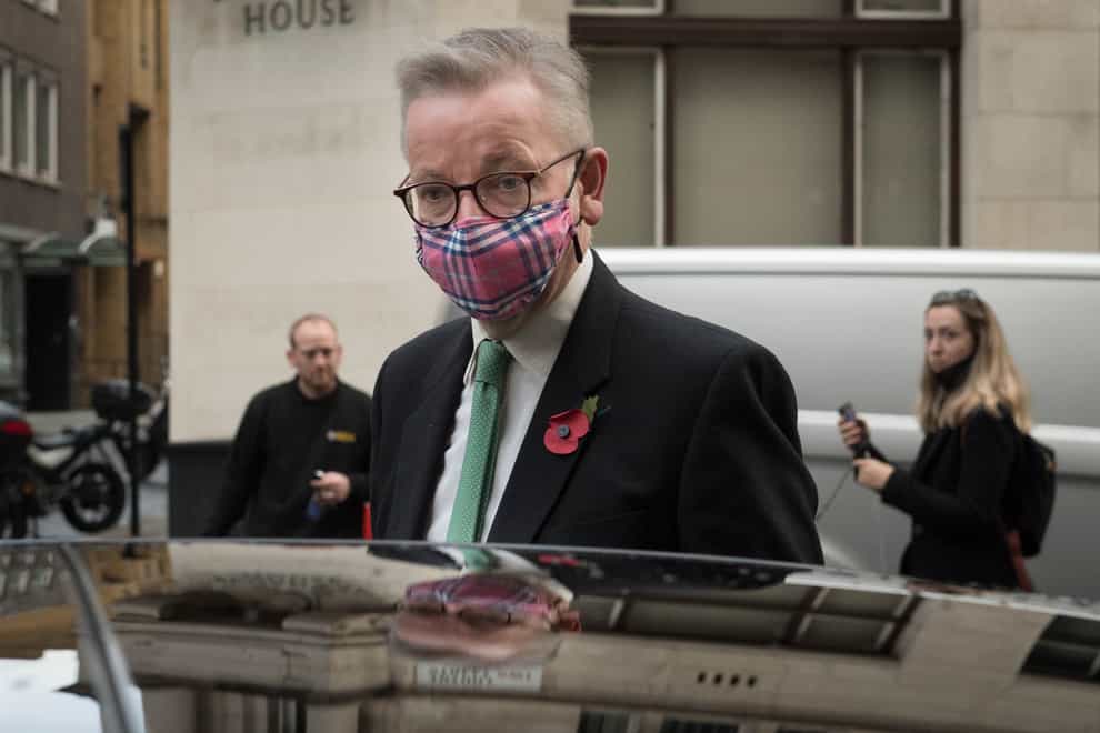 The Chancellor of the Duchy of Lancaster Michael Gove