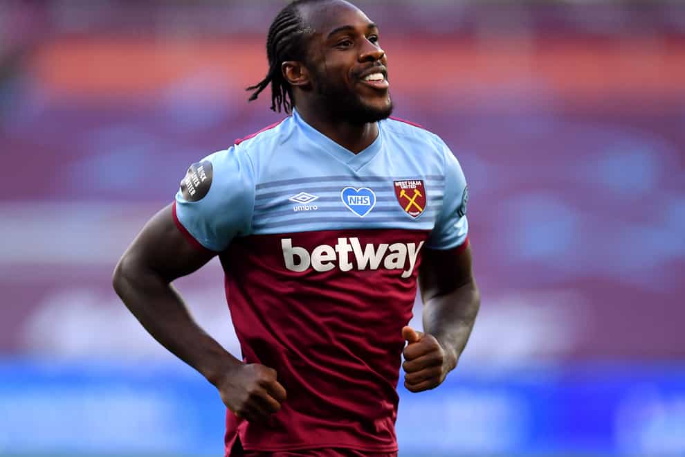 Michail Antonio could make his return from injury for West Ham against Aston Villa on Monday