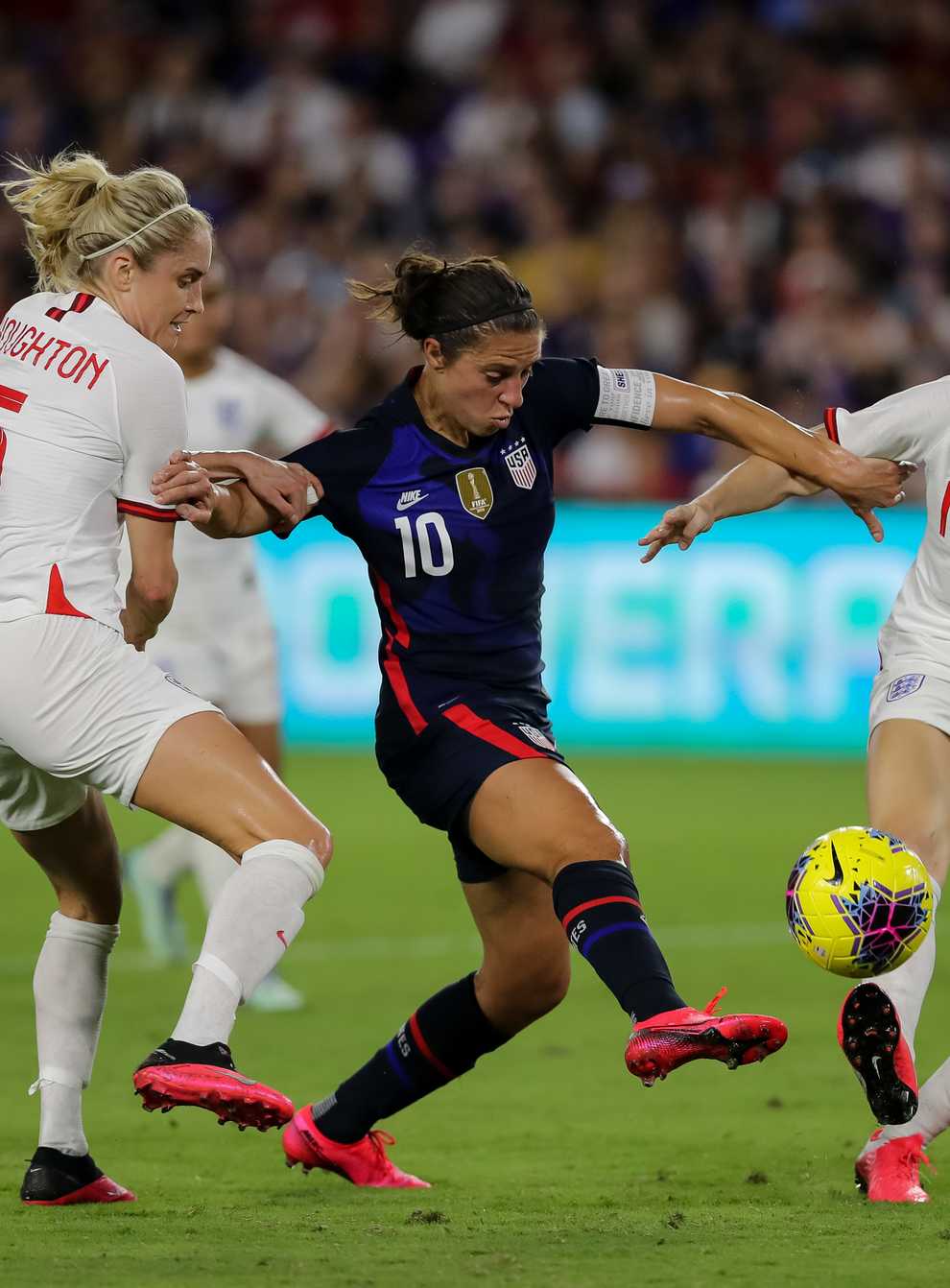 England have said they won’t take part in the SheBelieves Cup