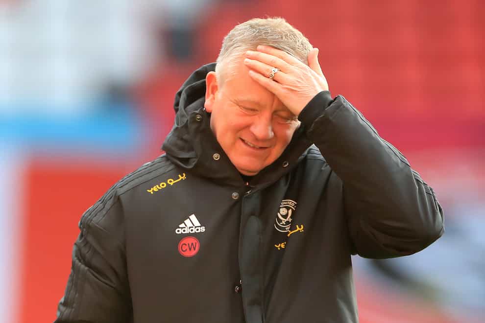 Chris Wilder insists the only realistic aim for Sheffield United now this season is Premier League survival.