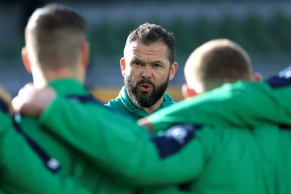 Andy Farrell was not impressed with Ireland's performance against Georgia