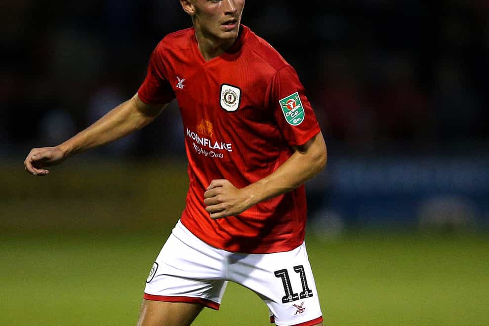 Callum Ainley is a doubt for Crewe