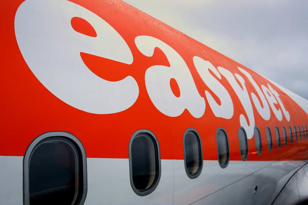 EasyJet is offering discounted coronavirus tests for passengers in a bid to boost demand for air travel (Gareth Fuller/PA)
