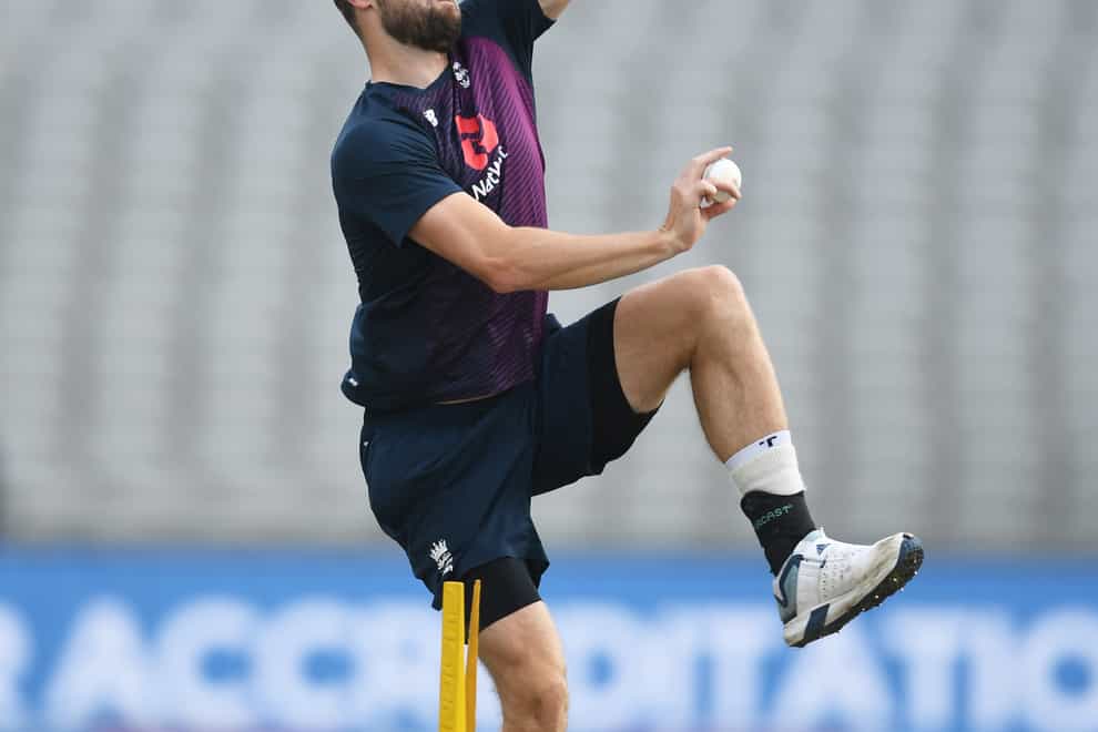 Chris Woakes has been training ahead of the ODI series