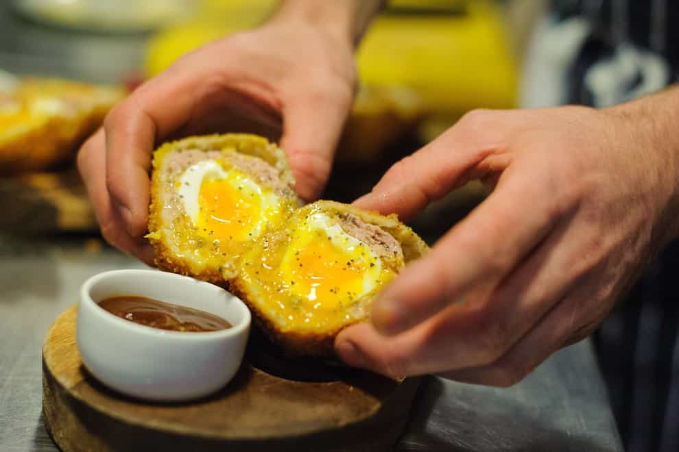 <p>The Cabinet is split on the status of the Scotch egg</p>